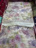 Pure Original Georgette Chiffon Printed Kameez Dupatta (Unstitched)