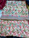 Pure Original Georgette Chiffon Printed Kameez Dupatta (Unstitched)