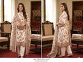 Pk Rawsilk Printed 3 Piece With Plain Trouser Unstitched