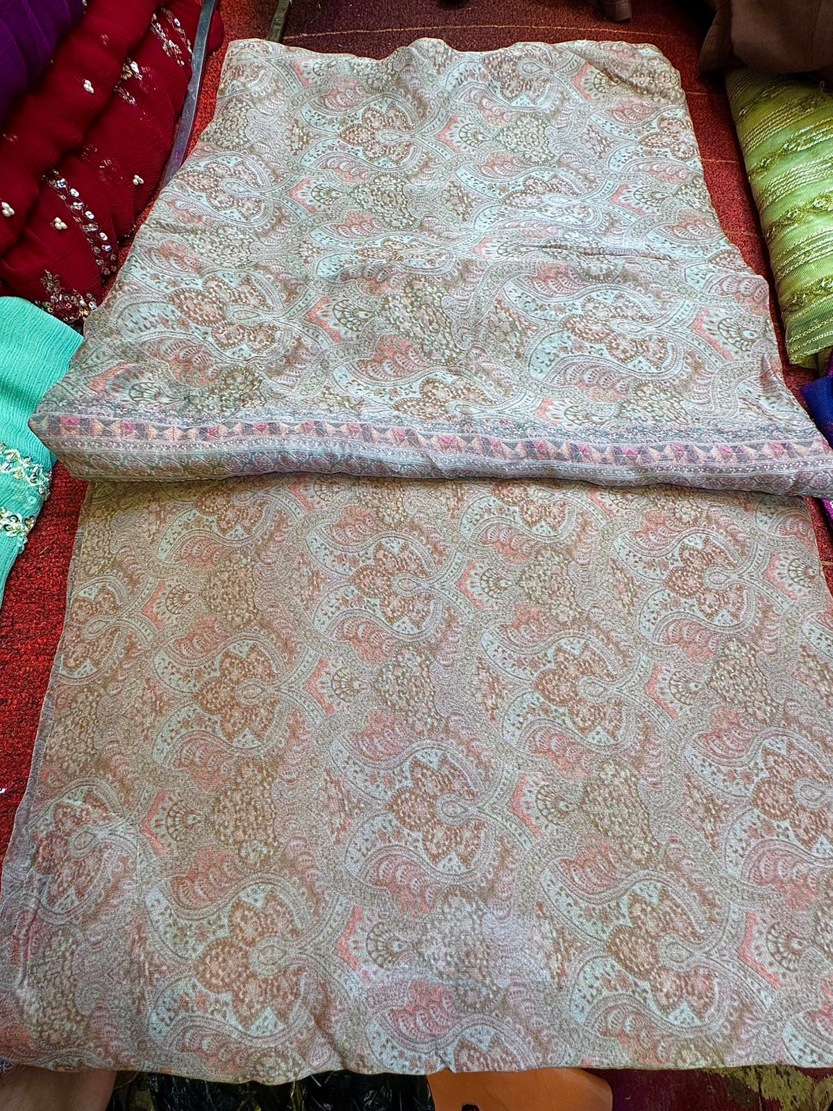 Pure Original Georgette Chiffon Printed Kameez Dupatta (Unstitched)